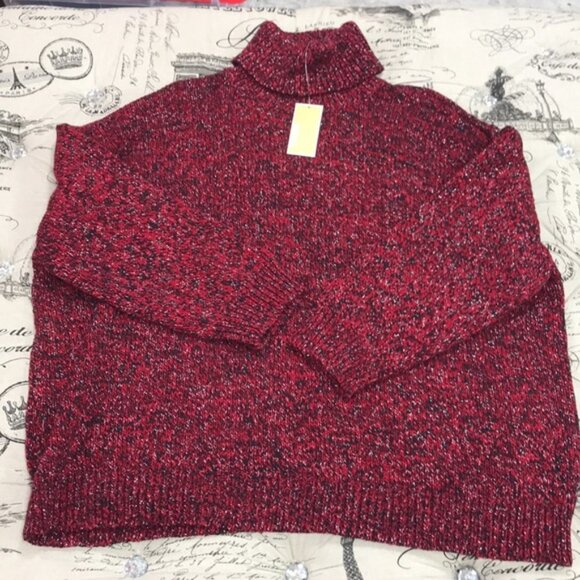 Michael Kors LUREX® Marl Turtleneck Sweater - Picture 2 of 8